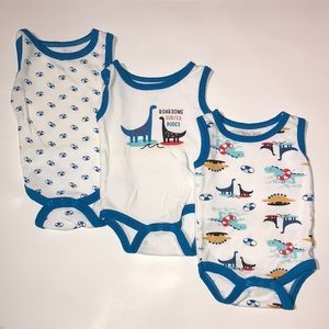 3 Pack Summer Onesies